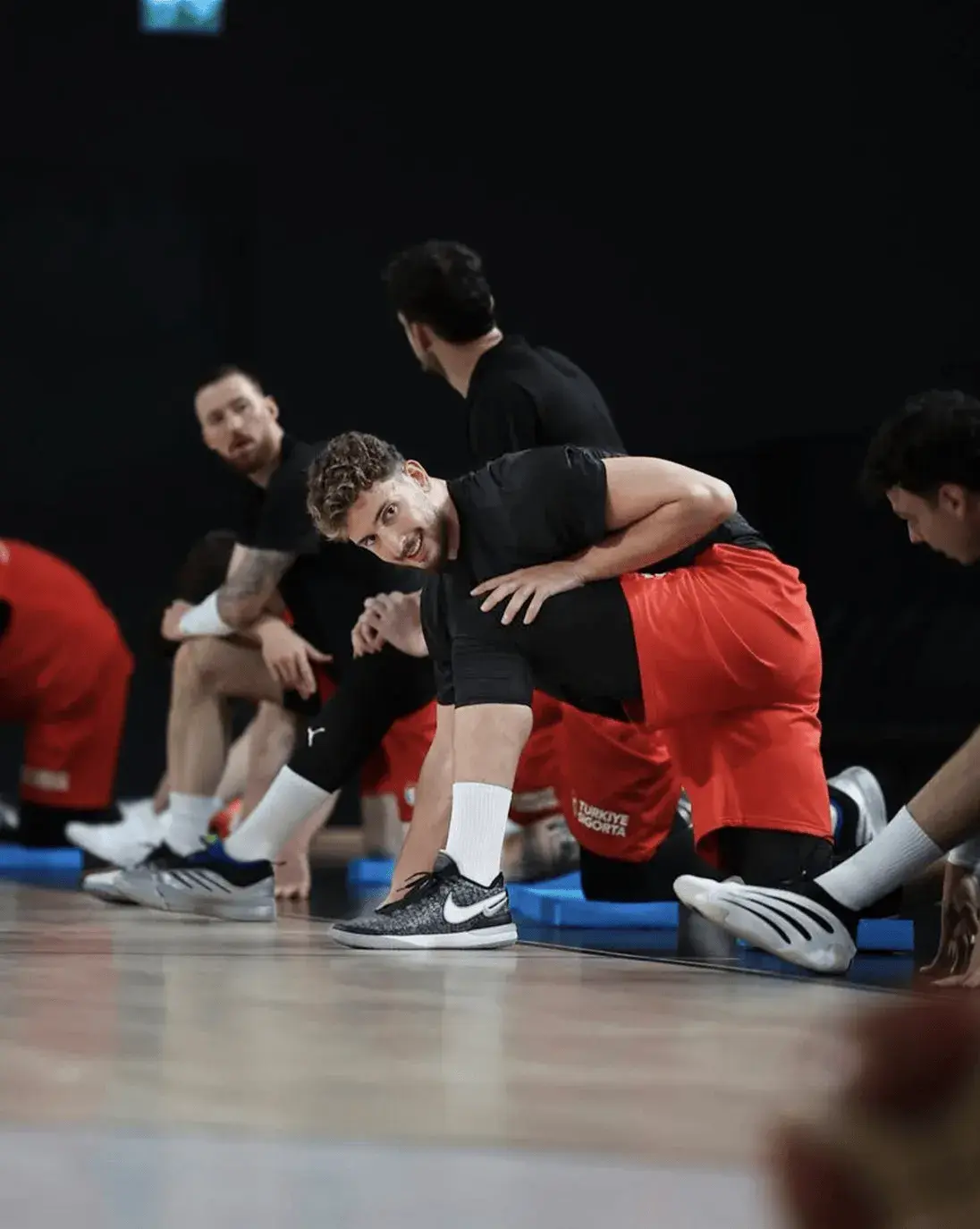 申京, 休赛期扎根, 身抛投技术 申京, 休赛期扎根, 身抛投技术